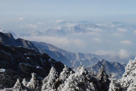 6號作品-黃山雪景